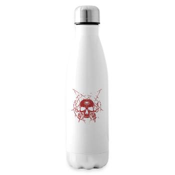 Le costume gothique du diable pour - Bouteille isotherme - blanc - Droite
