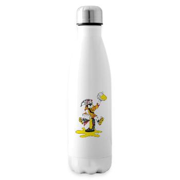 Bière, Wiltsch, Semaine du Vieux An, Suisse, Cool, Fête - Bouteille isotherme - blanc - Droite