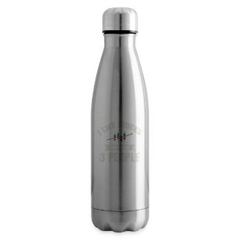 Ich Mag Aktien Und Vielleicht 3 Leute Trading - Isolierflasche - Lightsilver - Rechts