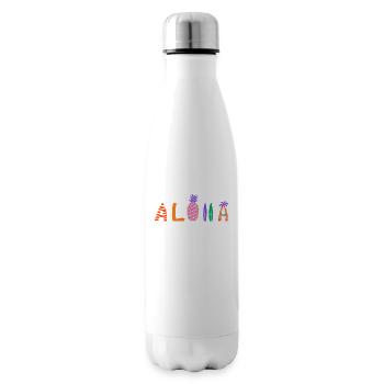 Aloha-ananas-design Für Strandliebhaber Ananas - Isolierflasche - Weiß - Rechts