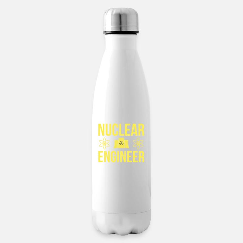 Ingénieur nucléaire - Bouteille isotherme - blanc