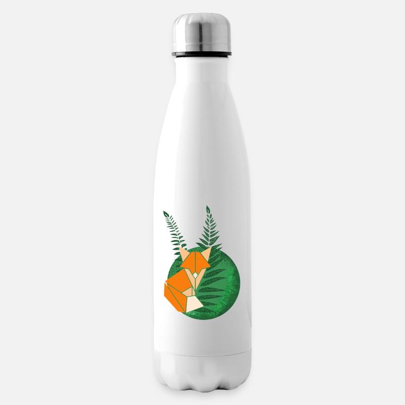 Nature Calling Fox - Isolierflasche - Weiß