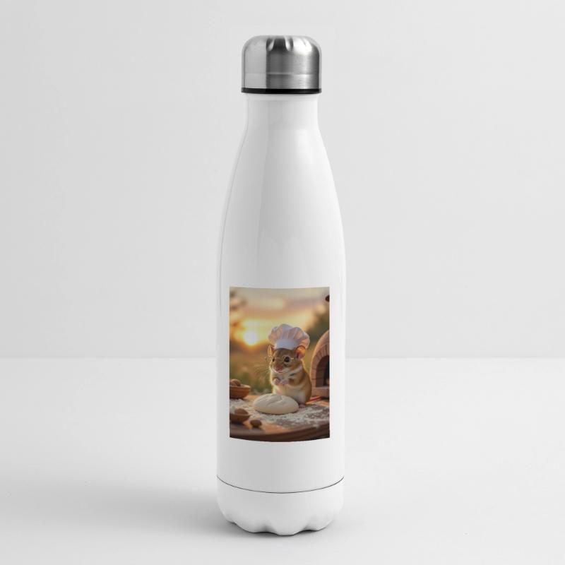 Creative Chef Mouse for Kitchen Insulated Water Bottle