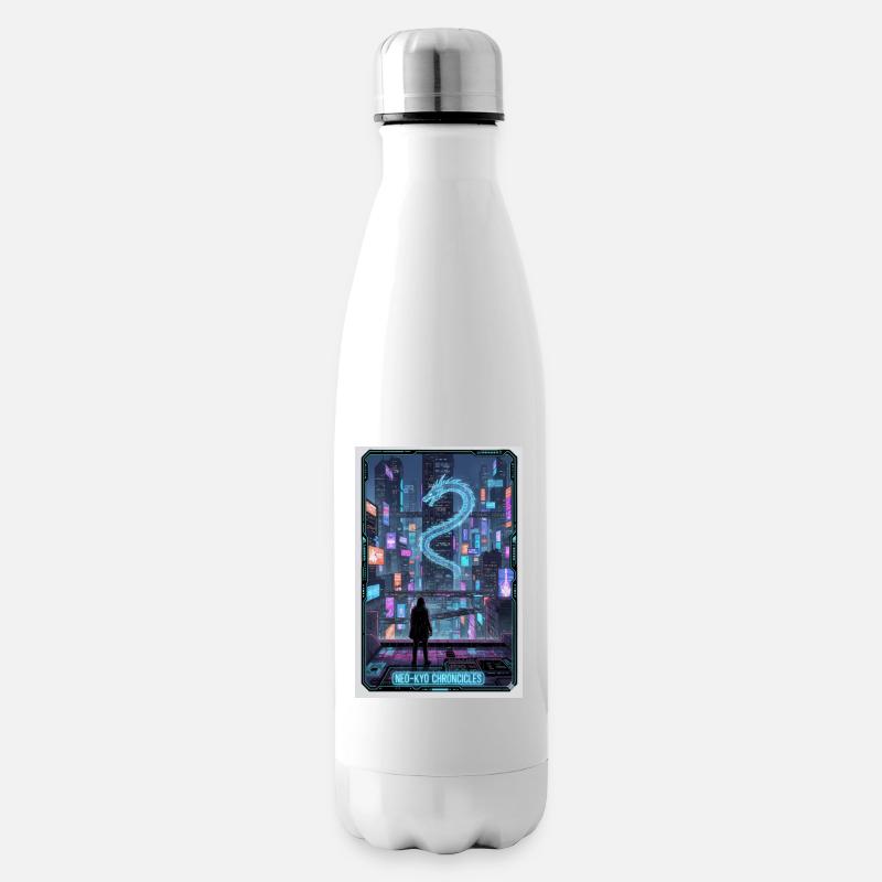 Neo-Drachen-Chroniken - Isolierflasche - Weiß