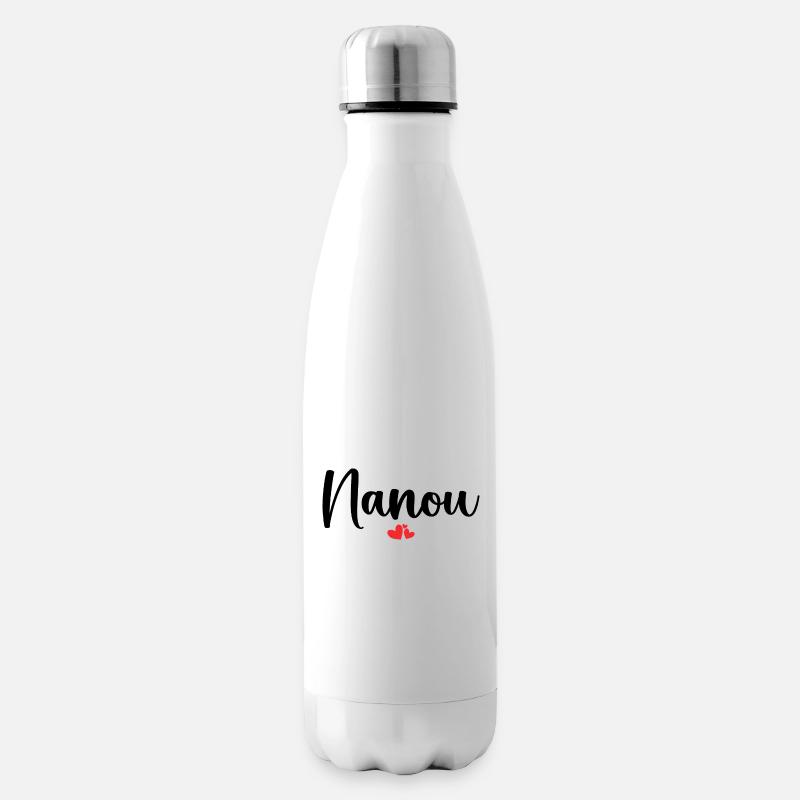 Nanou - Bouteille isotherme - blanc