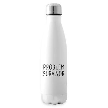 Problem Survivor - Insulated Water Bottle - white - Right