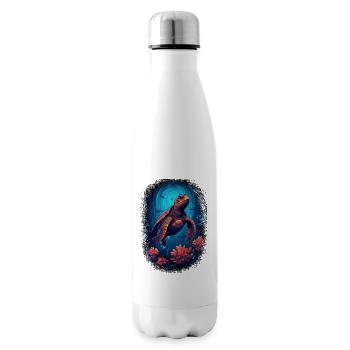 birthday joke save the turtles dorsal carapace - Isolierflasche - Weiß - Rechts