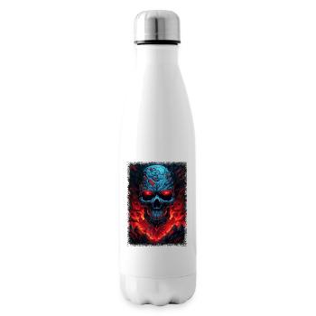 Funny Quote Human Skeleton Dirty Birthday Quote - Insulated Water Bottle - white - Right