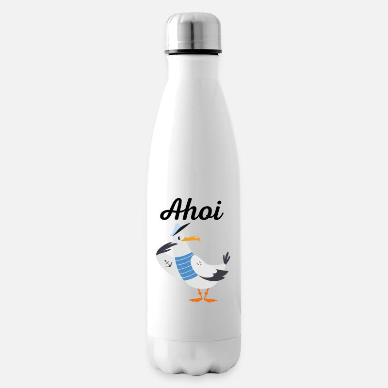 Ahoi - Isolierflasche - Weiß
