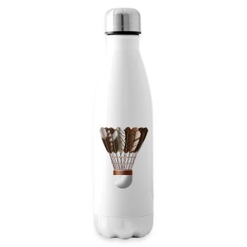 Federball - Badminton - Bouteille isotherme - blanc - Droite