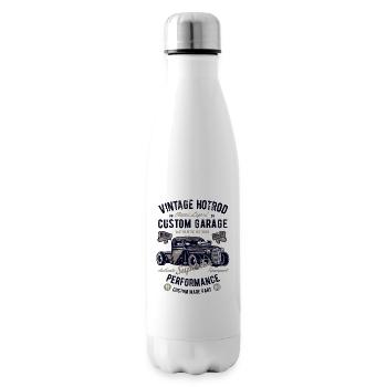 HOTROD HOT ROD RETRO VINTAGE HOTRODS MUSCLE MOTIVE - Isolierflasche - Weiß - Rechts