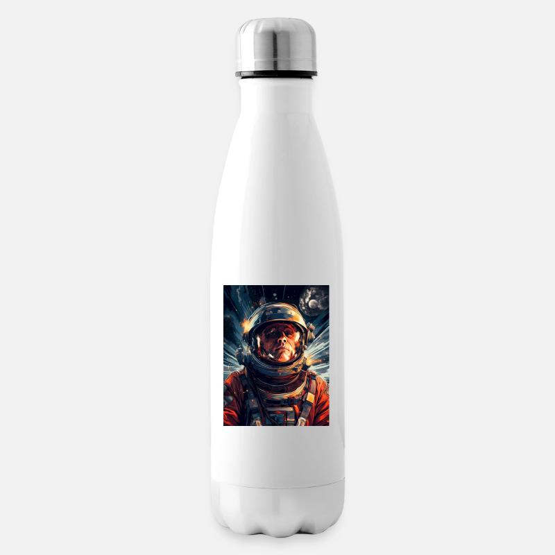 Spacewalk Astronaut - Insulated Water Bottle - white