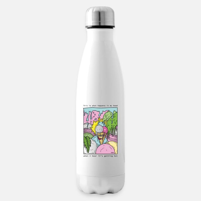 Ice cream - Isolierflasche - Weiß