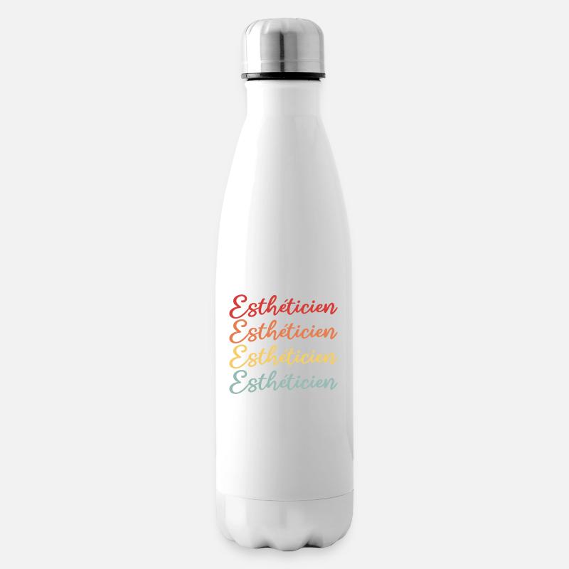Esthéticienne | Cosmetologist - Bouteille isotherme - blanc