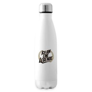 Ich bin eine Legende - Isolierflasche - Weiß - Rechts