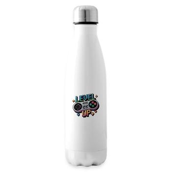 Level Up – Gaming Controller - Insulated Water Bottle - white - Right