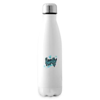Hamburg - Isolierflasche - Weiß - Rechts