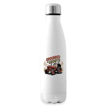 Grounded in Growth - Insulated Water Bottle - white - Right