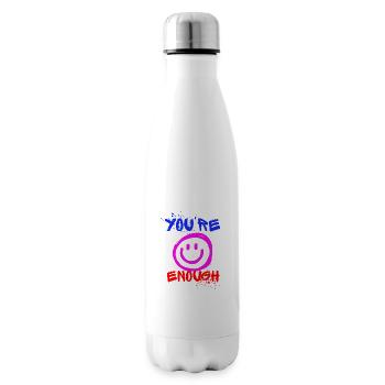 Du bist genug! - Isolierflasche - Weiß - Rechts