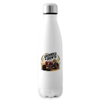 Grounded in Growth - Insulated Water Bottle - white - Right