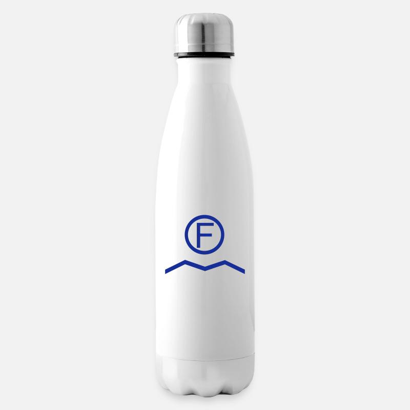 IF Boot Segelzeichen, - Isolierflasche - Weiß