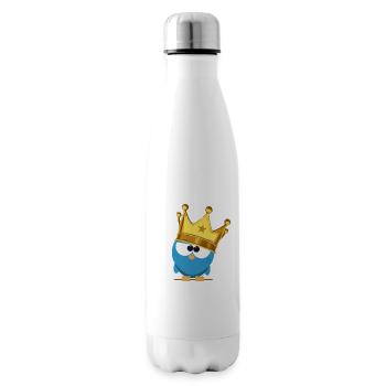 roi Birdie - Bouteille isotherme - blanc - Droite