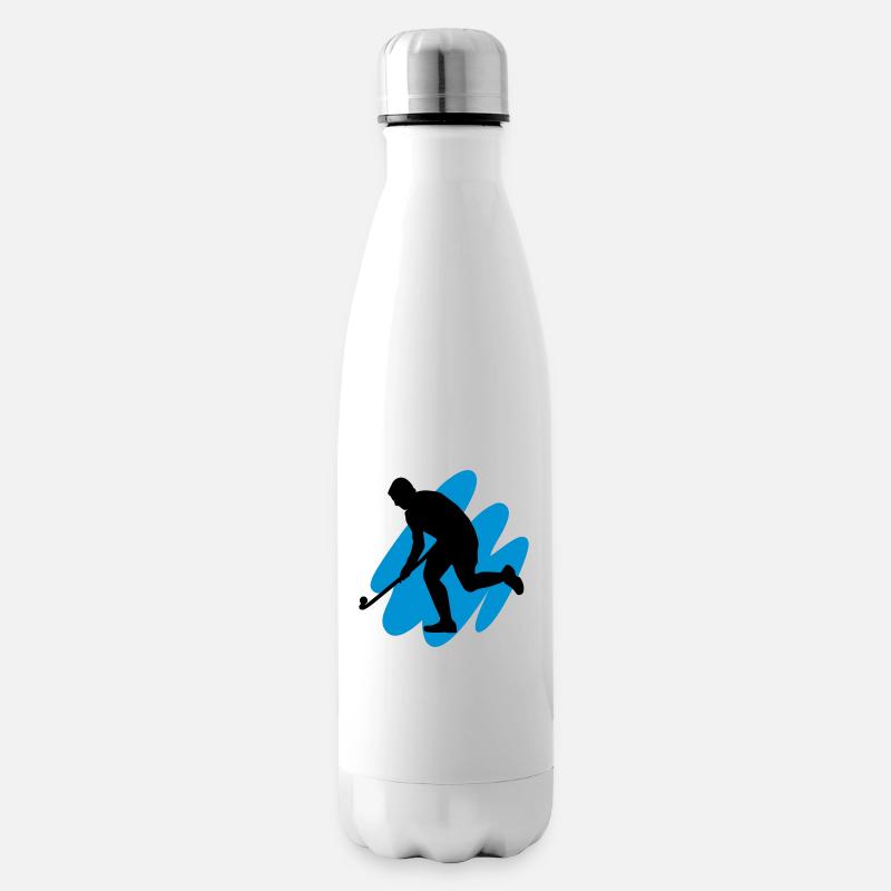 Hockey sur gazon Goes 3D - Bouteille isotherme - blanc