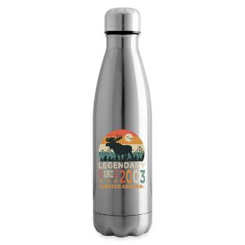 2003 legendary anniversaire 20 ans - Bouteille isotherme - argent clair - Droite