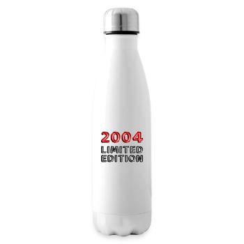 2004 Édition Limitée Anniversaire Cadeau Femme Mari - Bouteille isotherme - blanc - Droite