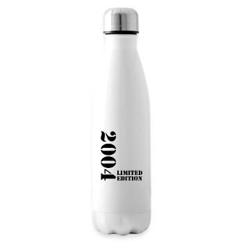 2004 Édition Limitée Anniversaire Cadeau Femme Mari - Bouteille isotherme - blanc - Droite