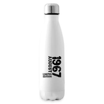 1967 August Limited Edition 56th Birthday Outfit - Insulated Water Bottle - white - Right