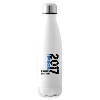 2017 September Limited Edition 6th Birthday Decoration - Insulated Water Bottle - white - Right