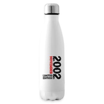 2002 November Limited Edition 21st Birthday Decoration - Insulated Water Bottle - white - Right
