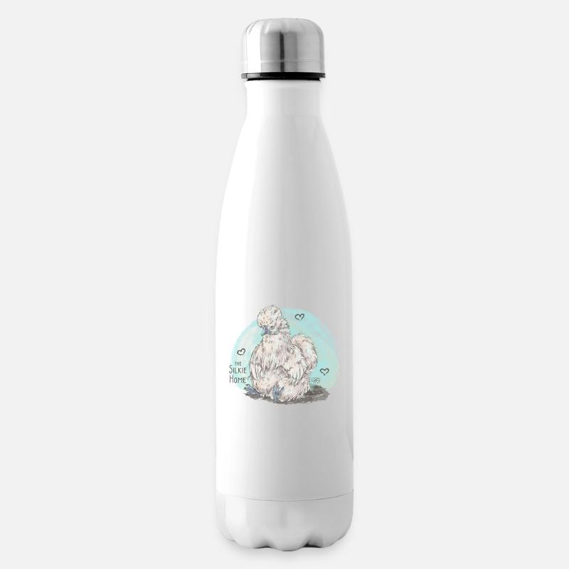 Slkie Home - Isolierflasche - Weiß