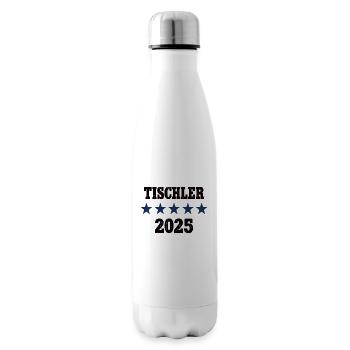 2025 Tischler Beruf Tischlerei Job Arbeit Lehre - Isolierflasche - Weiß - Rechts
