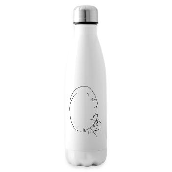 Will Graham's Clock - Hannibal tv series - Bouteille isotherme - blanc - Droite
