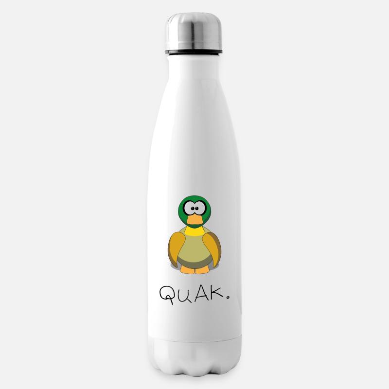 Quak - Isolierflasche - Weiß