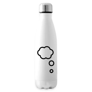 thought bubble - Insulated Water Bottle - white - Right