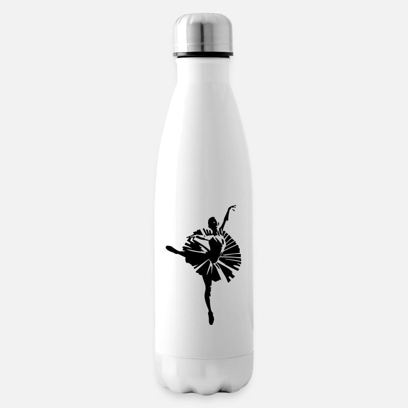 Ballett - Isolierflasche - Weiß