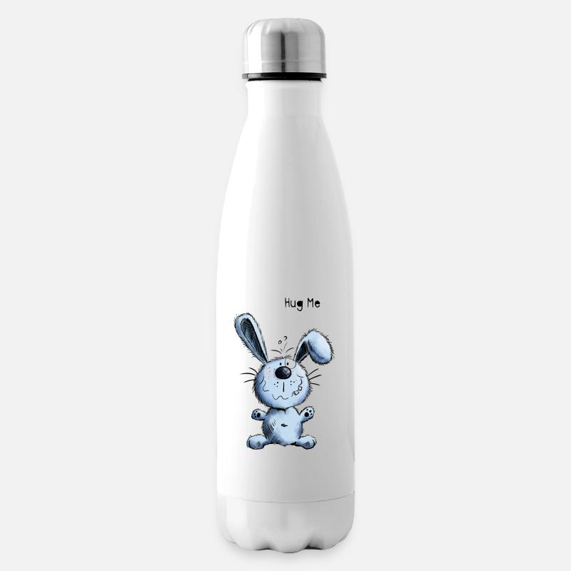 Hug Me Bunny - Bouteille isotherme - blanc