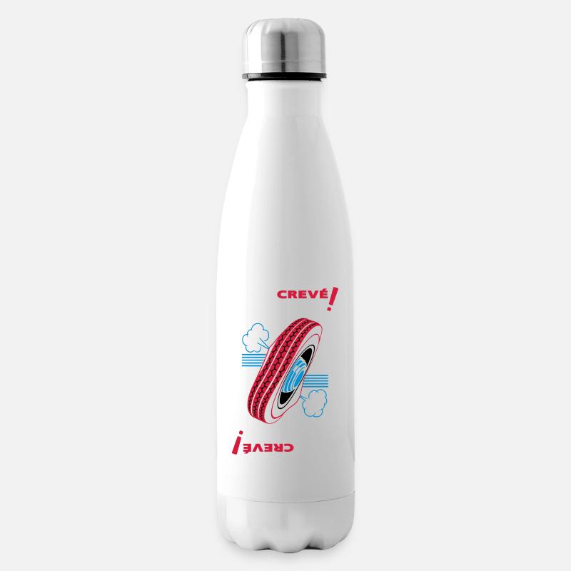 Crevé ! - Bouteille isotherme - blanc