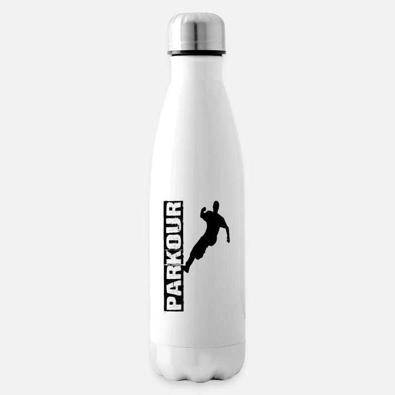 Parkour - Bouteille isotherme - blanc