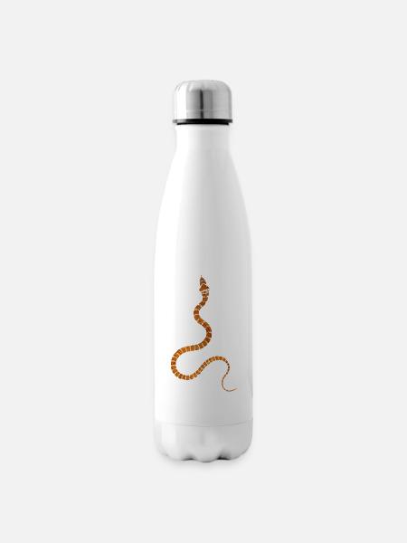 serpent - Bouteille isotherme - blanc
