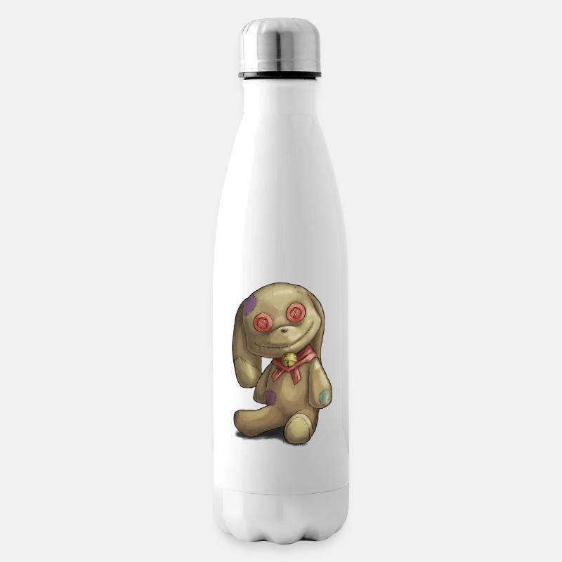 Creapy Teddy - Isolierflasche - Weiß