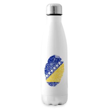 Bosnia and Herzegovina - Insulated Water Bottle - white - Right