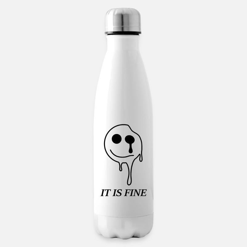 C’EST TRÈS BIEN - Bouteille isotherme - blanc