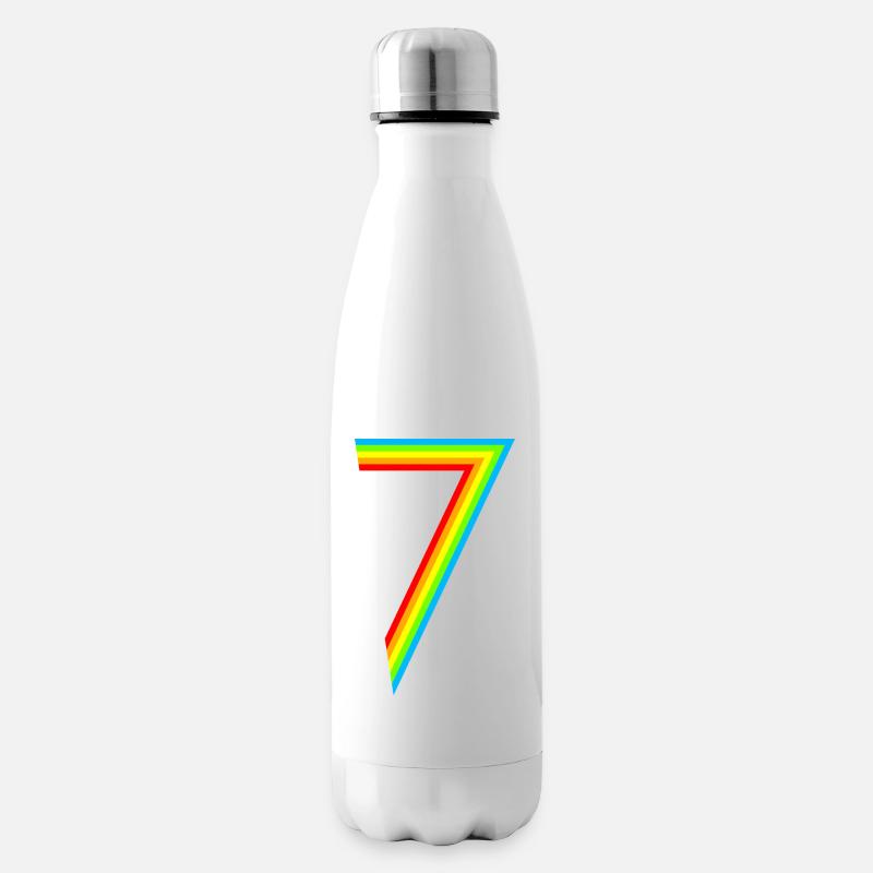 Schon 7 Jahre! - Isolierflasche - Weiß