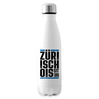 Züri isch öis - Isolierflasche - Weiß - Rechts