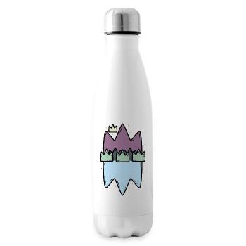 King of nature - Insulated Water Bottle - white - Right