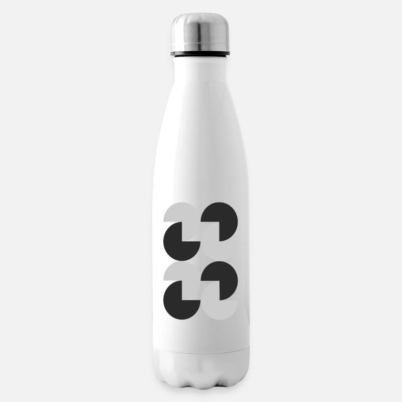 Abstraction - Bouteille isotherme - blanc